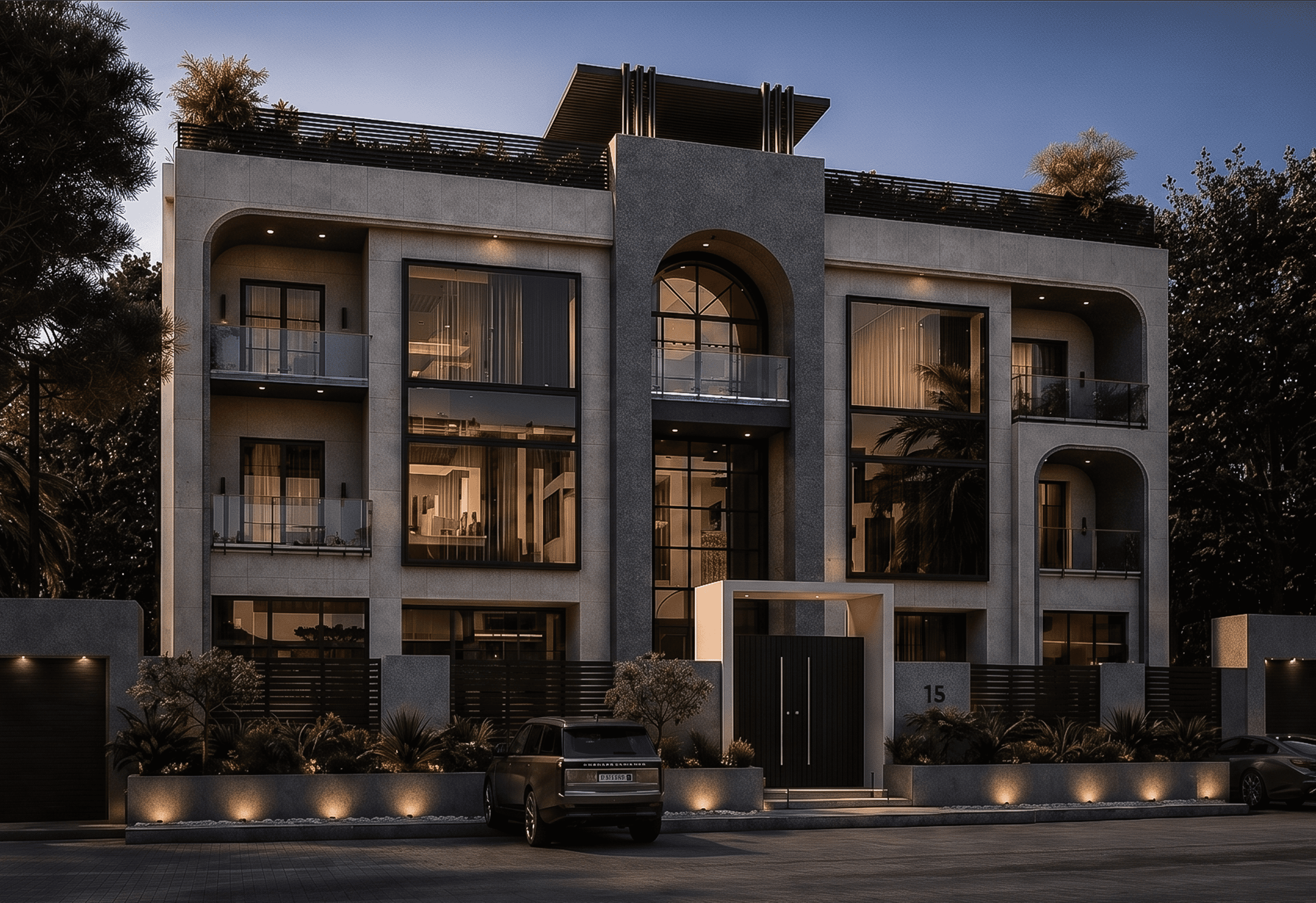 West Golf Residence — interior architecture by PRESPX